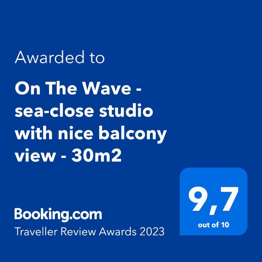 On The Wave - Sea-Close Studio With Nice Balcony View - 30M2 Гданск Екстериор снимка
